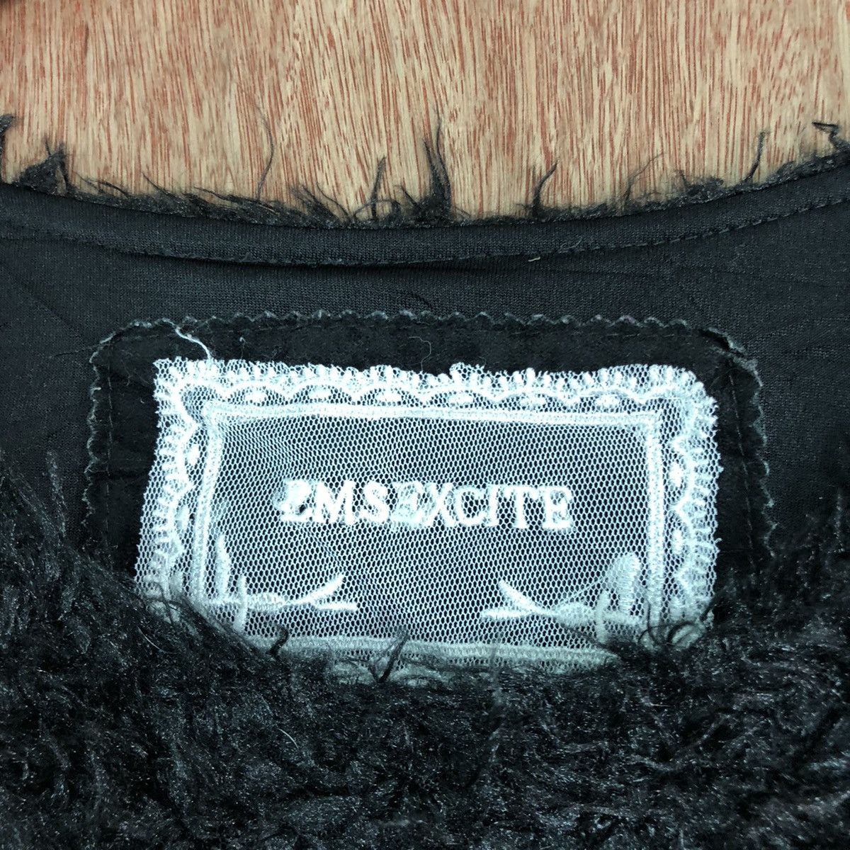 Homespun Knitwear Emsexcite Black Mohair Shag Shaggy Knitwear Size US S / EU 44-46 / 1 - 8 Thumbnail