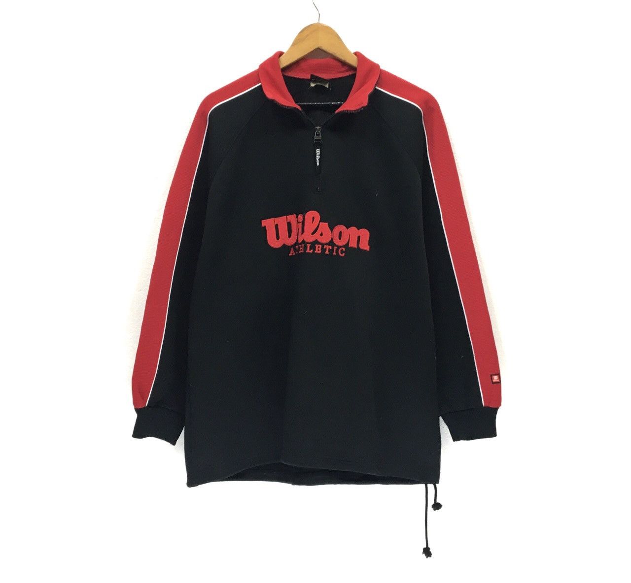 Sports Specialties Wilson Athletic Half Zip Sweatshirt Size US L / EU 52-54 / 3 - 1 Thumbnail
