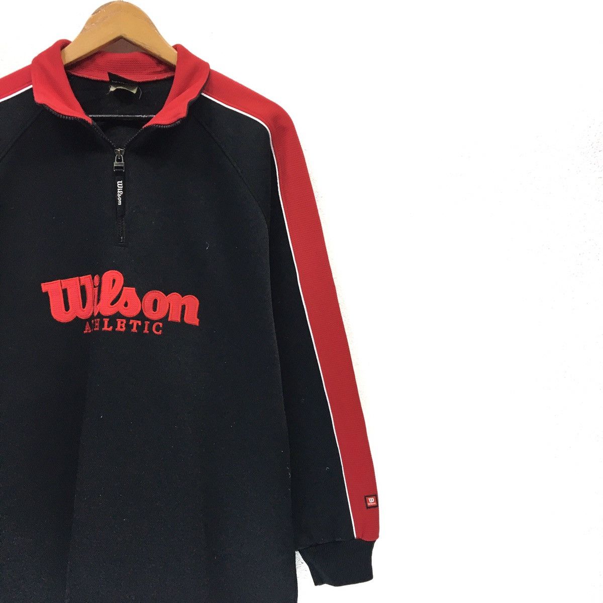 Sports Specialties Wilson Athletic Half Zip Sweatshirt Size US L / EU 52-54 / 3 - 4 Thumbnail