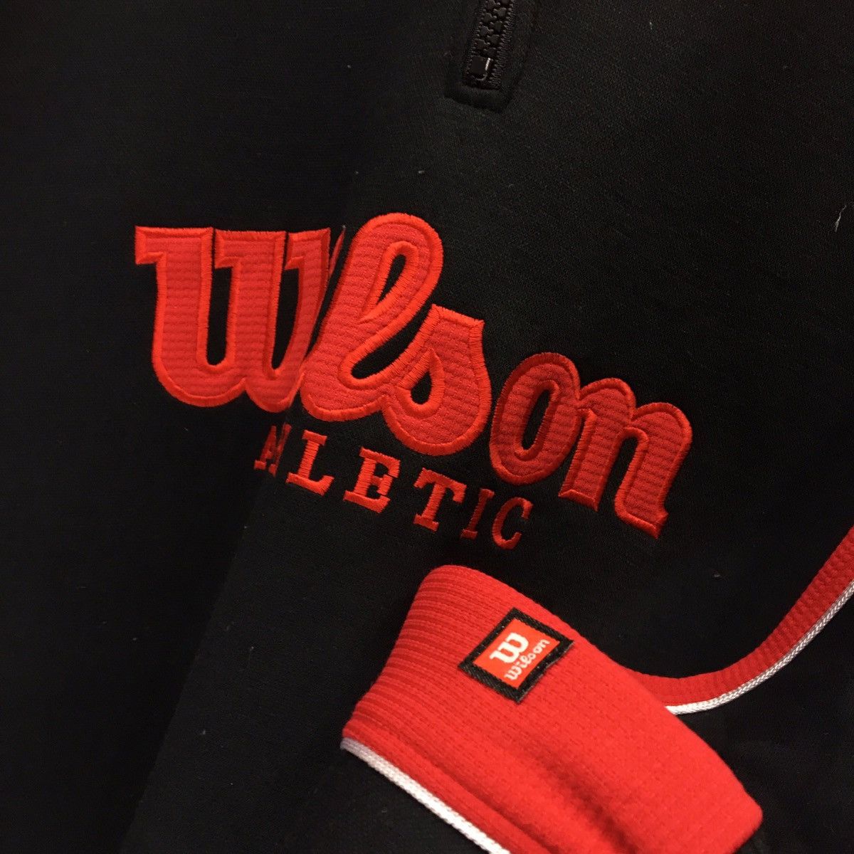 Sports Specialties Wilson Athletic Half Zip Sweatshirt Size US L / EU 52-54 / 3 - 7 Thumbnail