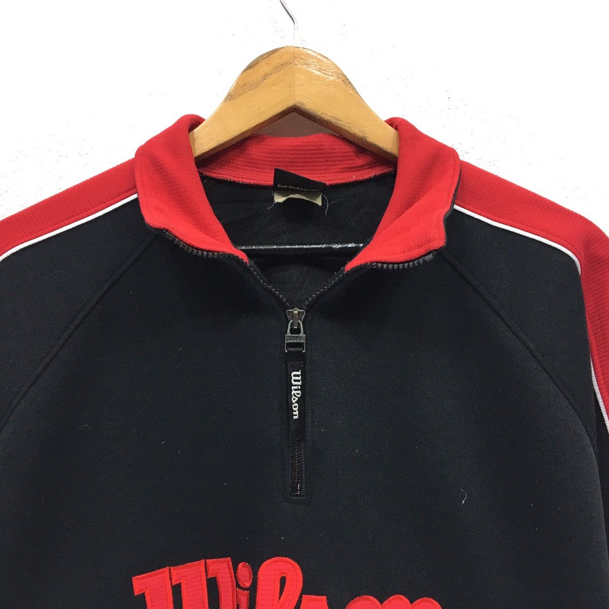 Sports Specialties Wilson Athletic Half Zip Sweatshirt Size US L / EU 52-54 / 3 - 5 Thumbnail