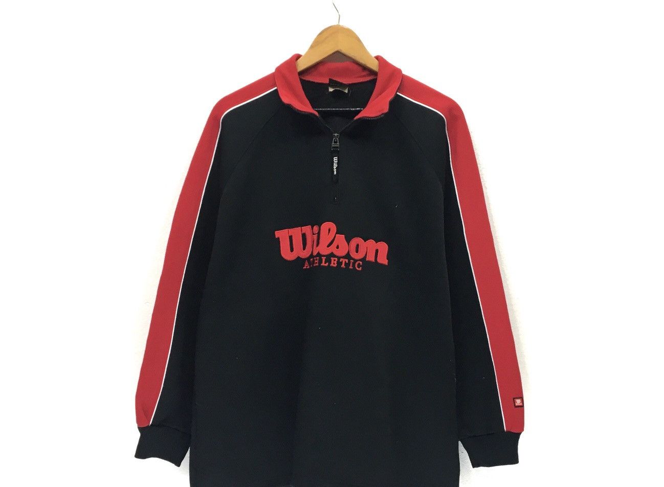 Sports Specialties Wilson Athletic Half Zip Sweatshirt Size US L / EU 52-54 / 3 - 2 Thumbnail