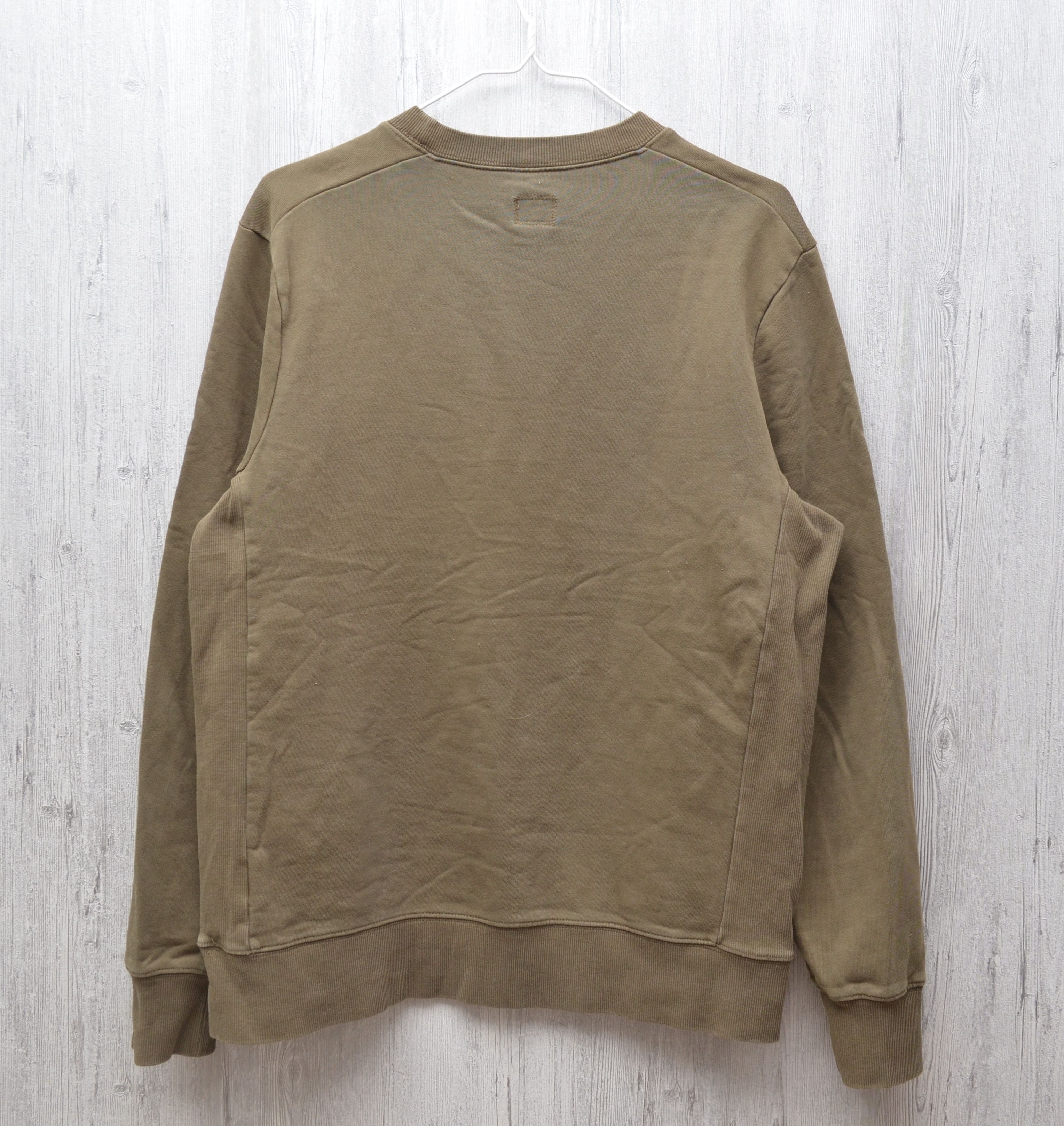 C.P. Company × Massimo Osti C.P. COMPANY EMBROIDERED LOGO CREW SWEATSHIRT Size US XL / EU 56 / 4 - 6 Thumbnail