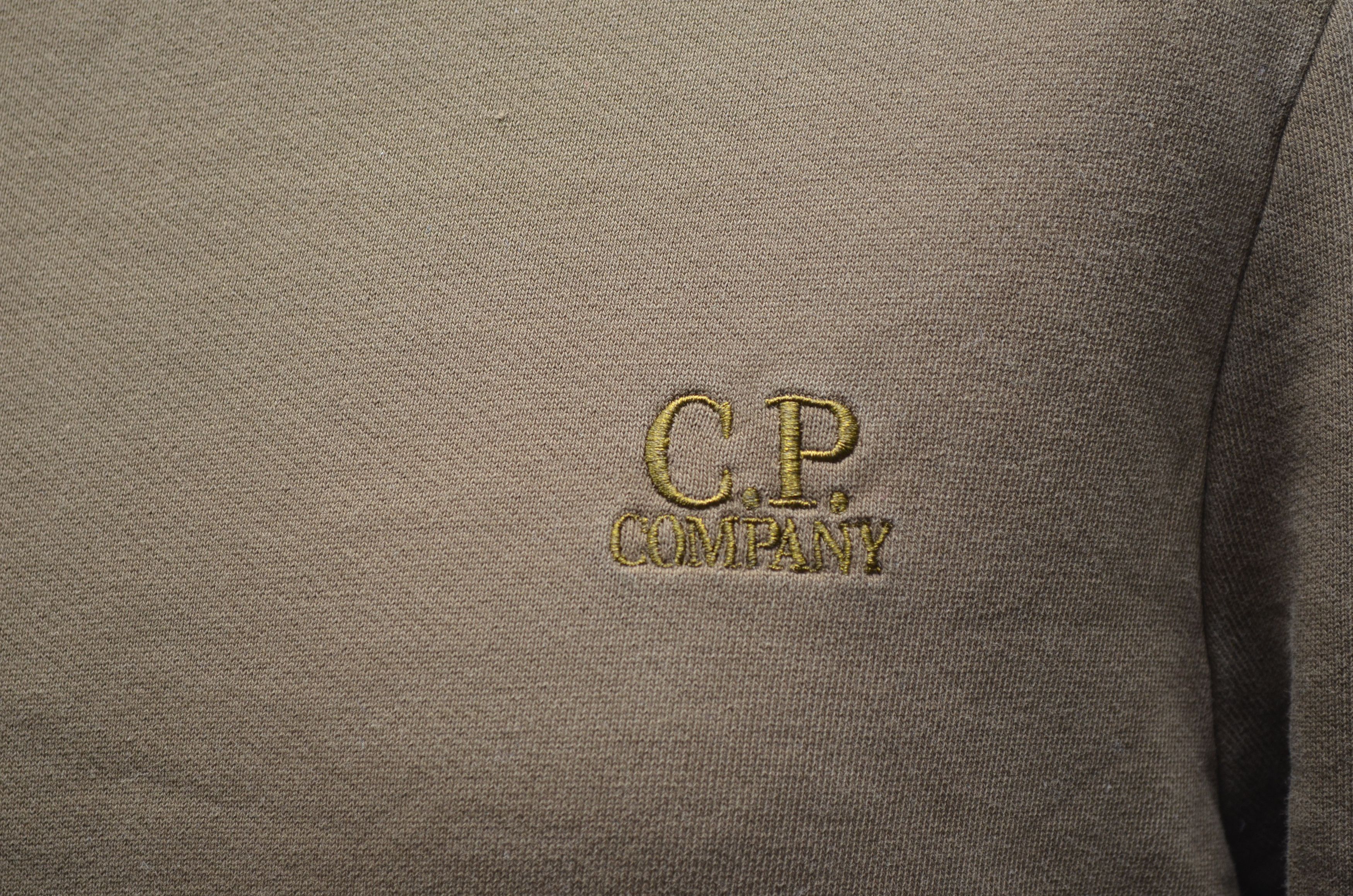 C.P. Company × Massimo Osti C.P. COMPANY EMBROIDERED LOGO CREW SWEATSHIRT Size US XL / EU 56 / 4 - 7 Thumbnail