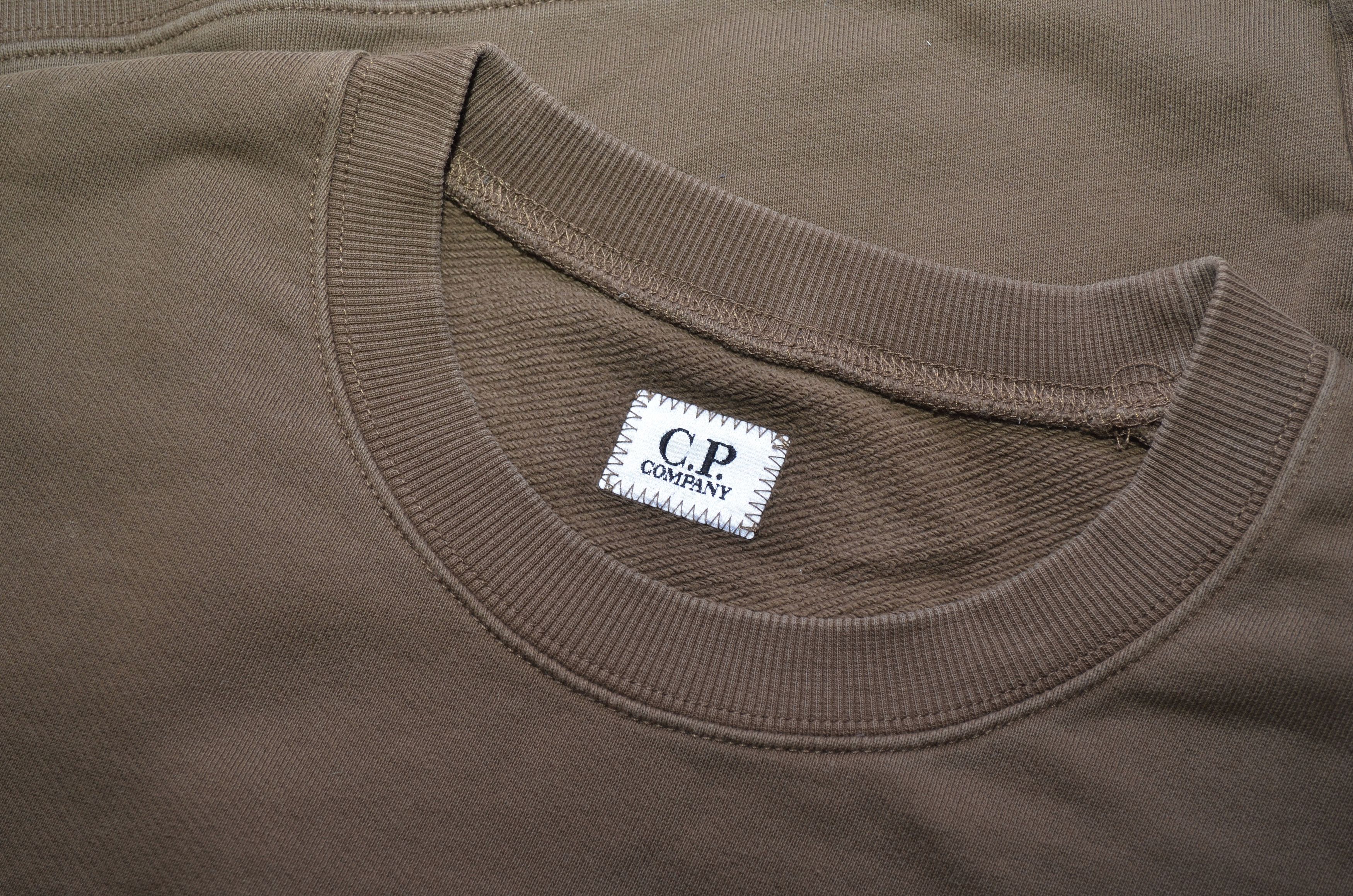 C.P. Company × Massimo Osti C.P. COMPANY EMBROIDERED LOGO CREW SWEATSHIRT Size US XL / EU 56 / 4 - 13 Thumbnail