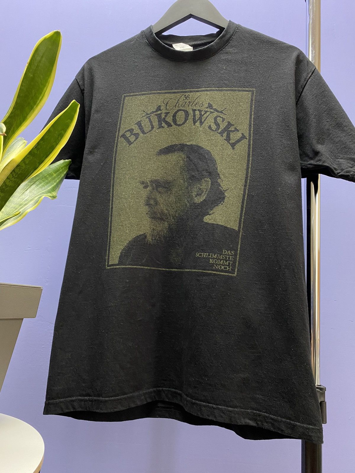 Vintage Vintage Charles Bukowski Black T Shirt Book Author Men’s M Size US M / EU 48-50 / 2 - 4 Thumbnail