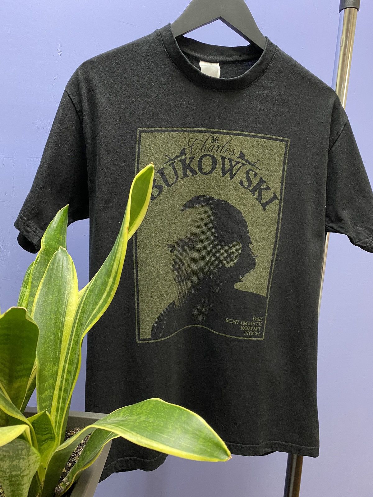 Vintage Vintage Charles Bukowski Black T Shirt Book Author Men’s M Size US M / EU 48-50 / 2 - 3 Thumbnail