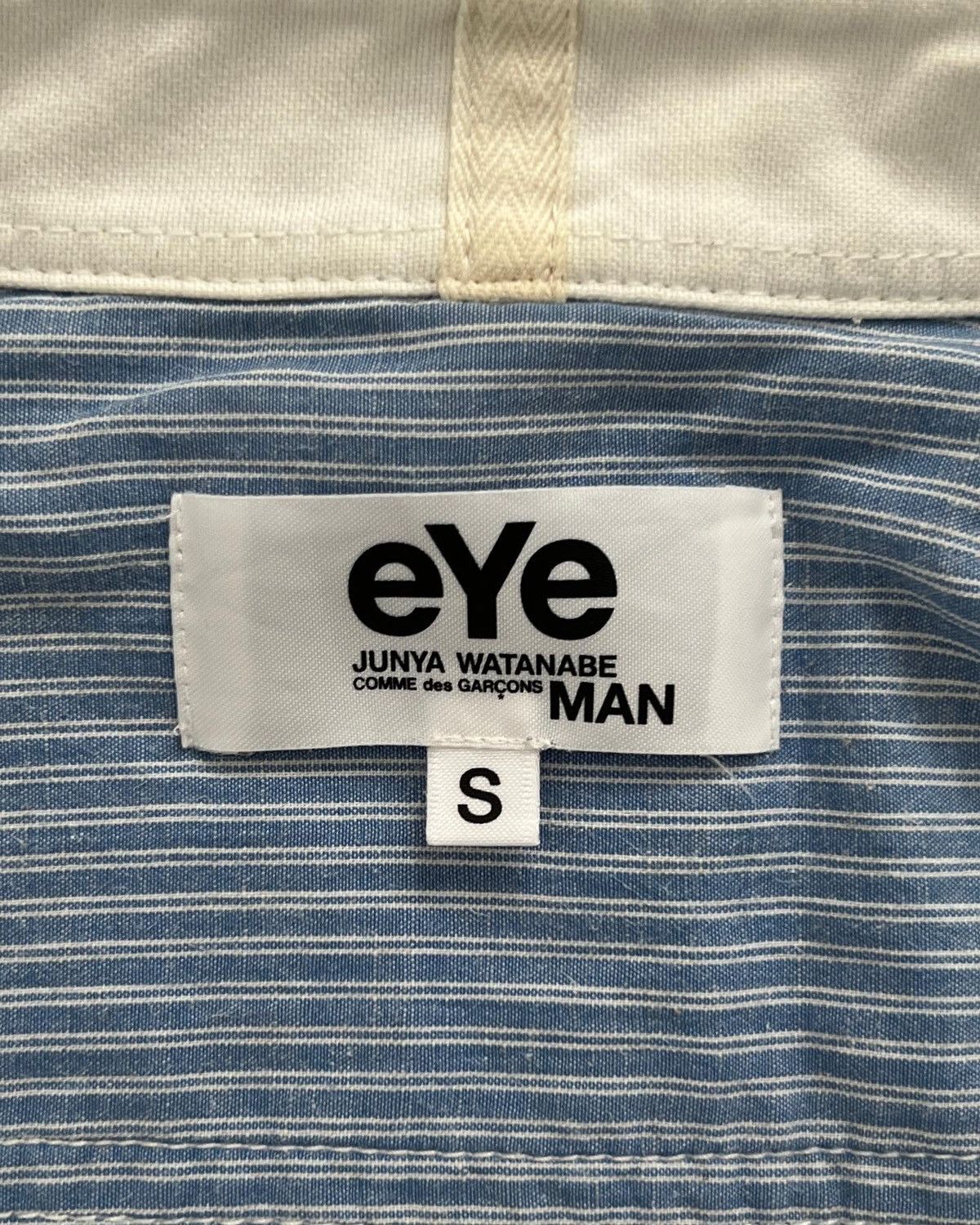 Comme des Garcons Junya Watanabe EYE AD2017 Elbow Patch Panelled Shirt Size US S / EU 44-46 / 1 - 11 Thumbnail