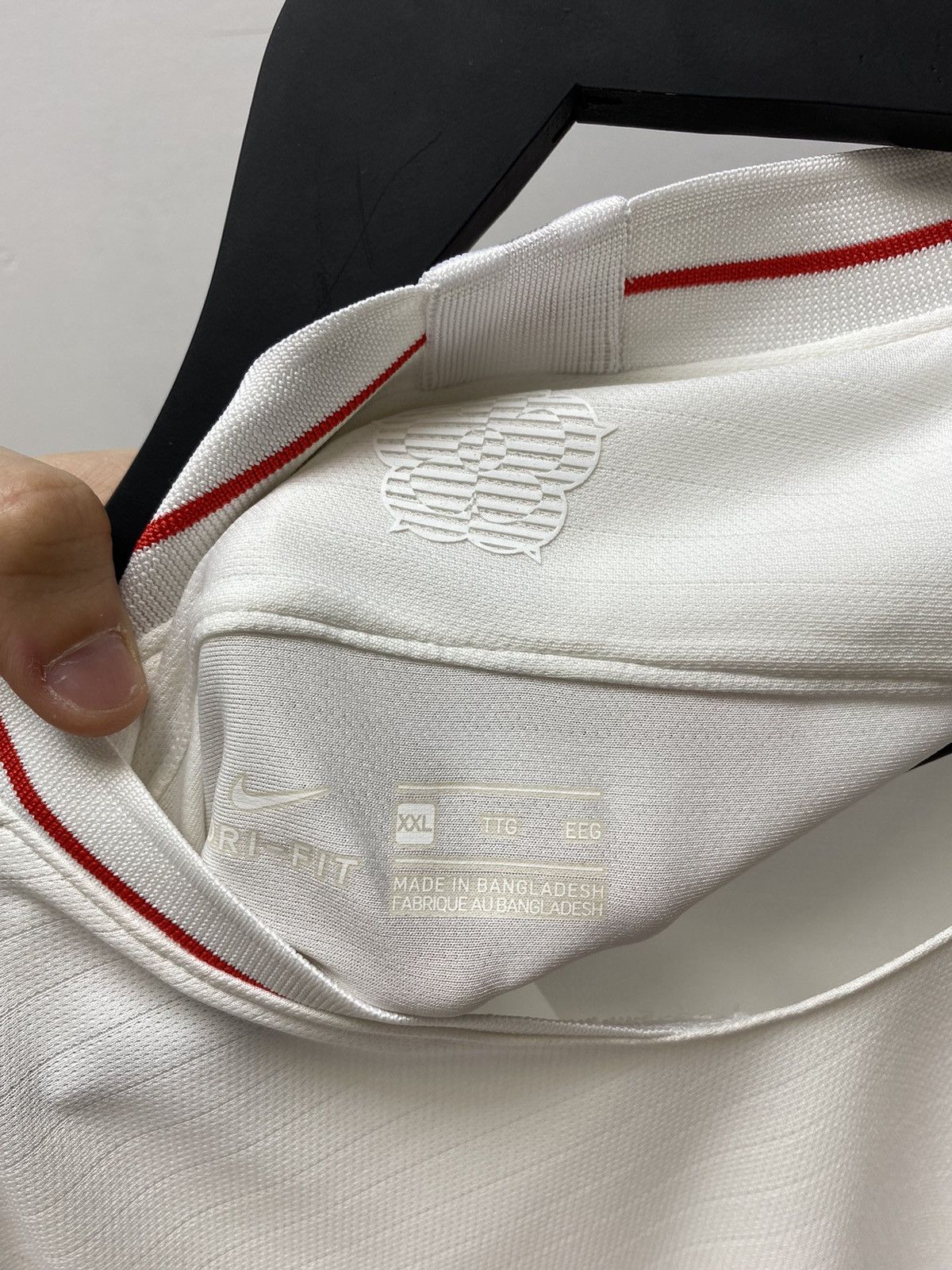 Nike × UEFA Nike 2018 2019 England Soccer Jersey Football Shirt Size US XXL / EU 58 / 5 - 14 Thumbnail