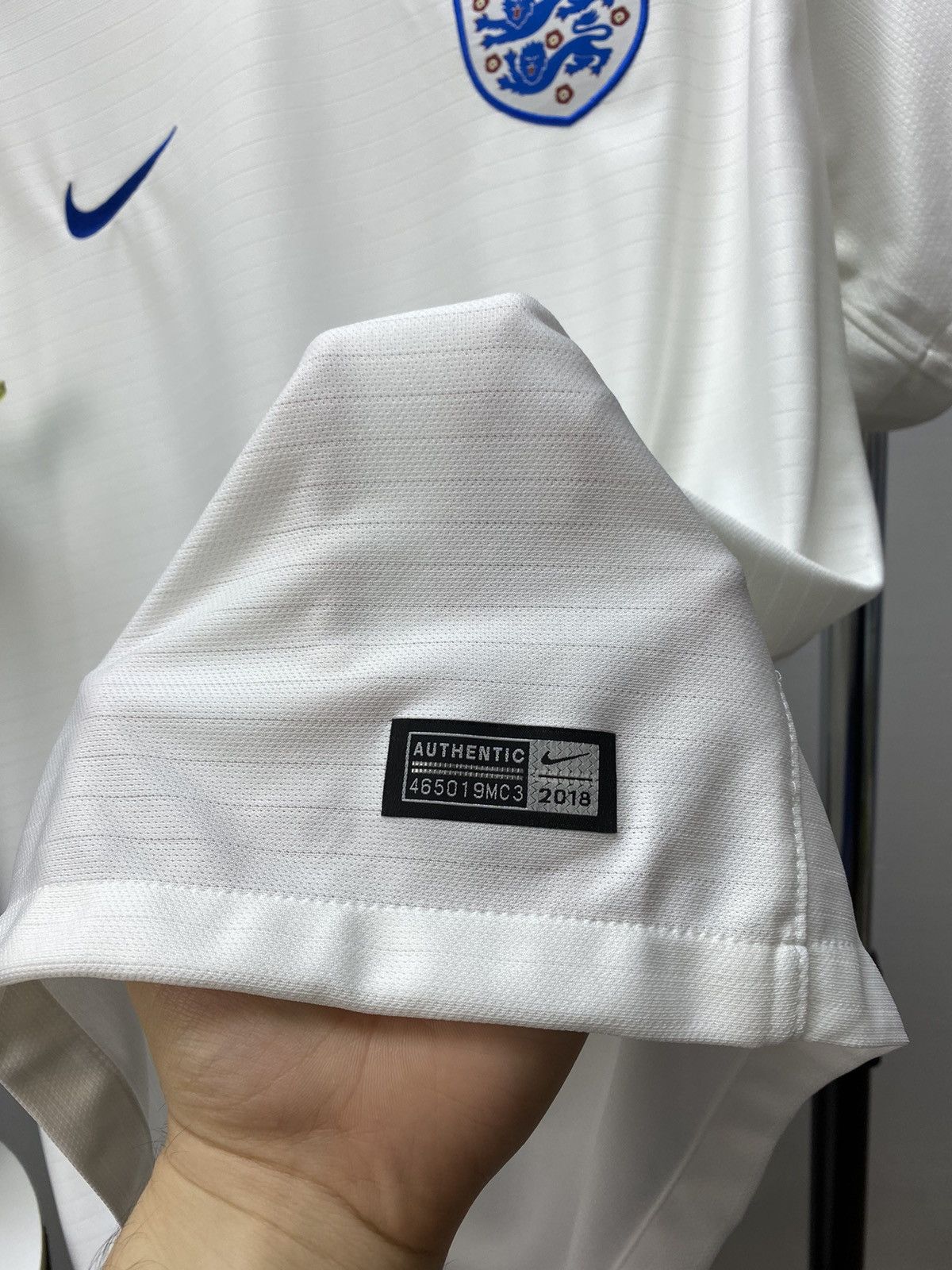 Nike × UEFA Nike 2018 2019 England Soccer Jersey Football Shirt Size US XXL / EU 58 / 5 - 9 Thumbnail