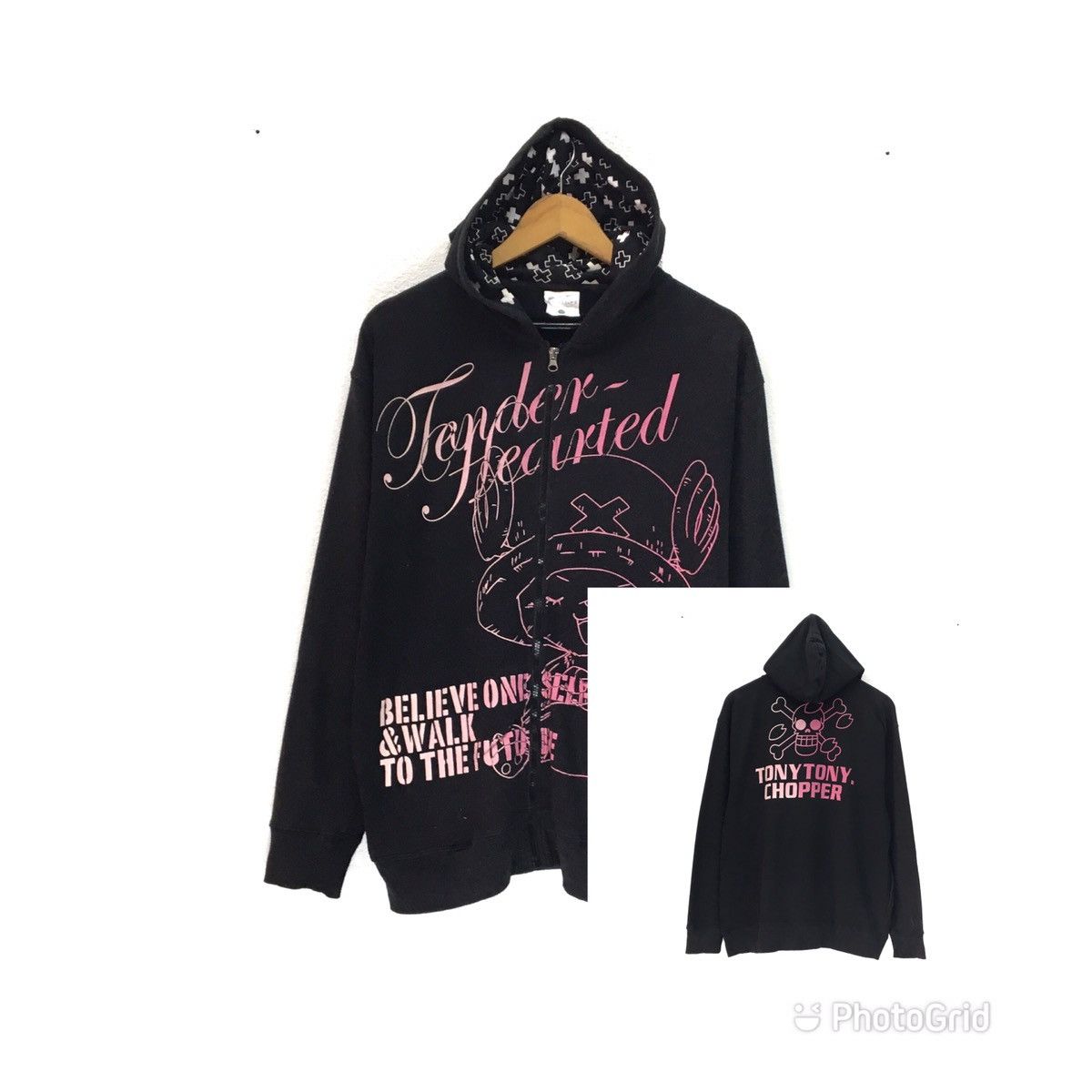 Cartoon Network × Japanese Brand × One Piece Tony Tony Chopper ONE PIECE Character Hoodie Size US XL / EU 56 / 4 - 3 Thumbnail