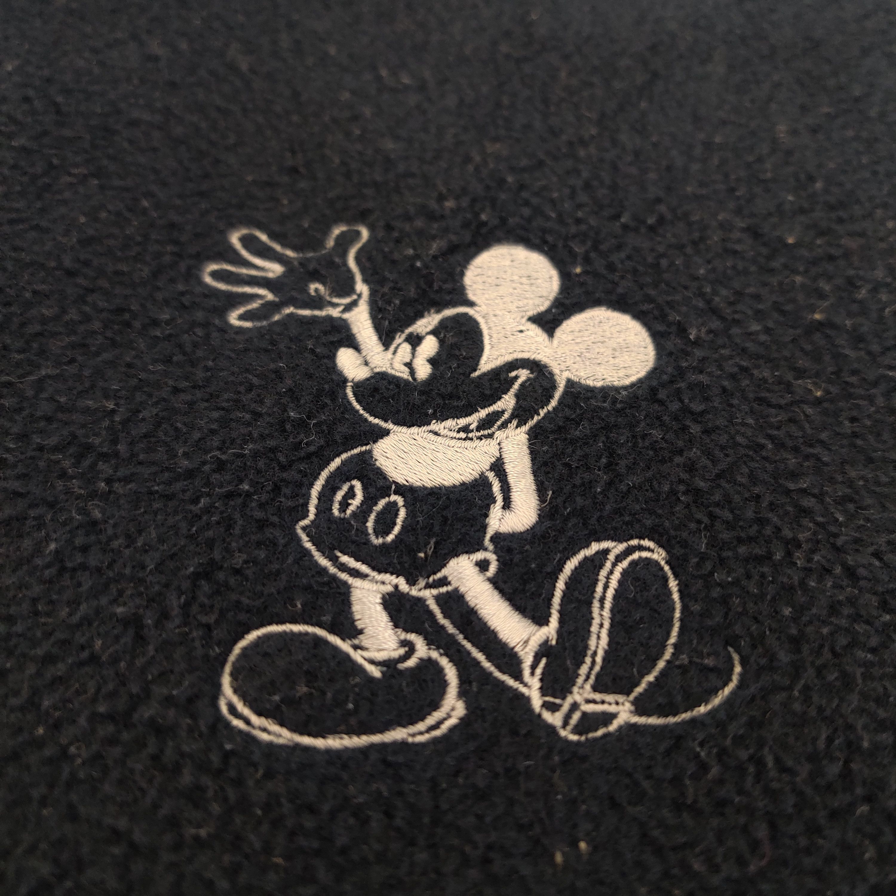 Disney Vintage Mickey Mouse Fleece Half Zipper Jacket Size US M / EU 48-50 / 2 - 4 Thumbnail