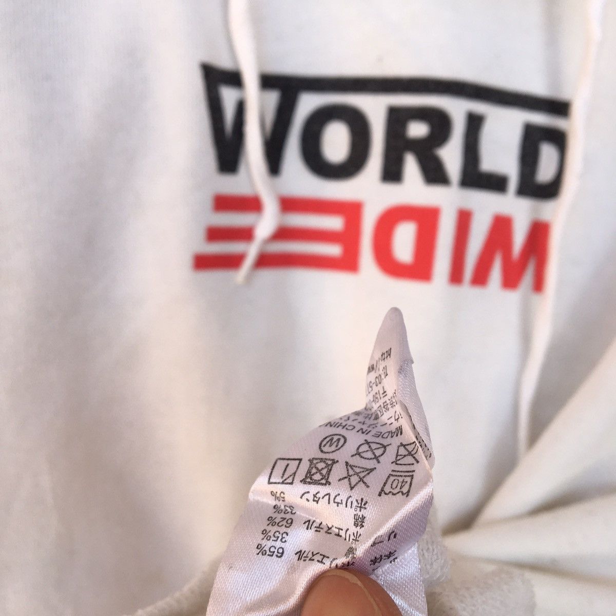 Japanese Brand World Wide Skaters BigLogo Hoodie Size US M / EU 48-50 / 2 - 10 Thumbnail