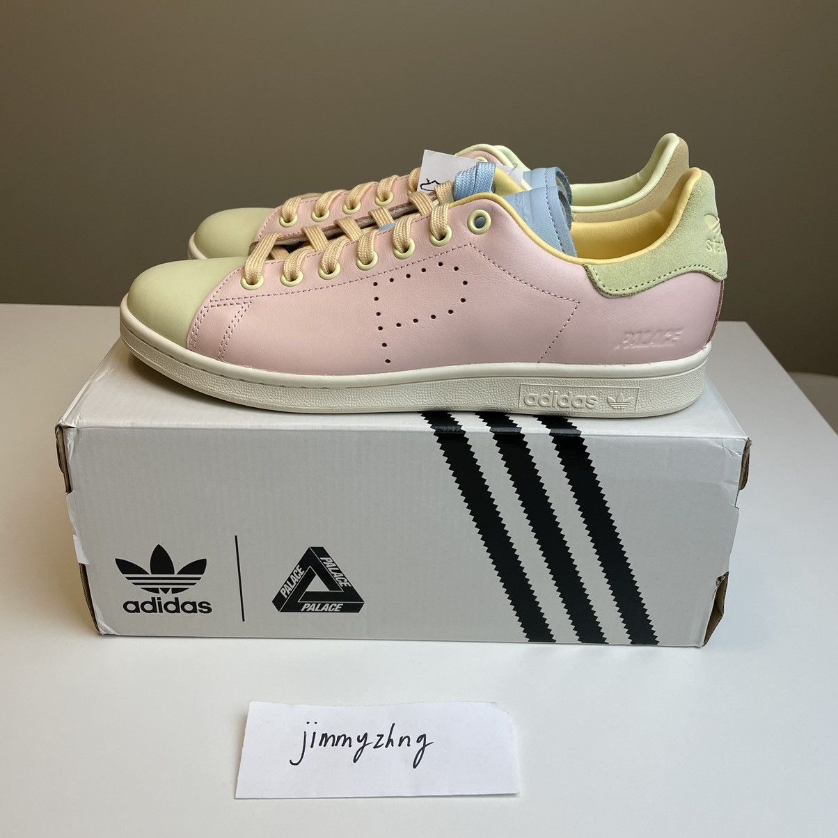 Adidas × Palace DS Palace Adidas Stan Smith Pink Size US 8.5 / EU 41-42 - 2 Thumbnail