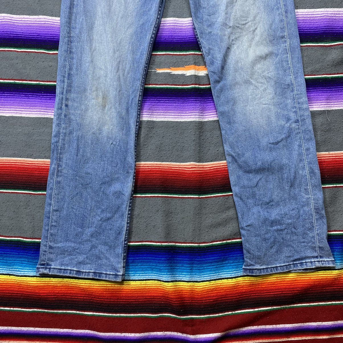 Levi's Vintage Levi’s 514 Washed Blue Denim Size US 35 - 3 Thumbnail
