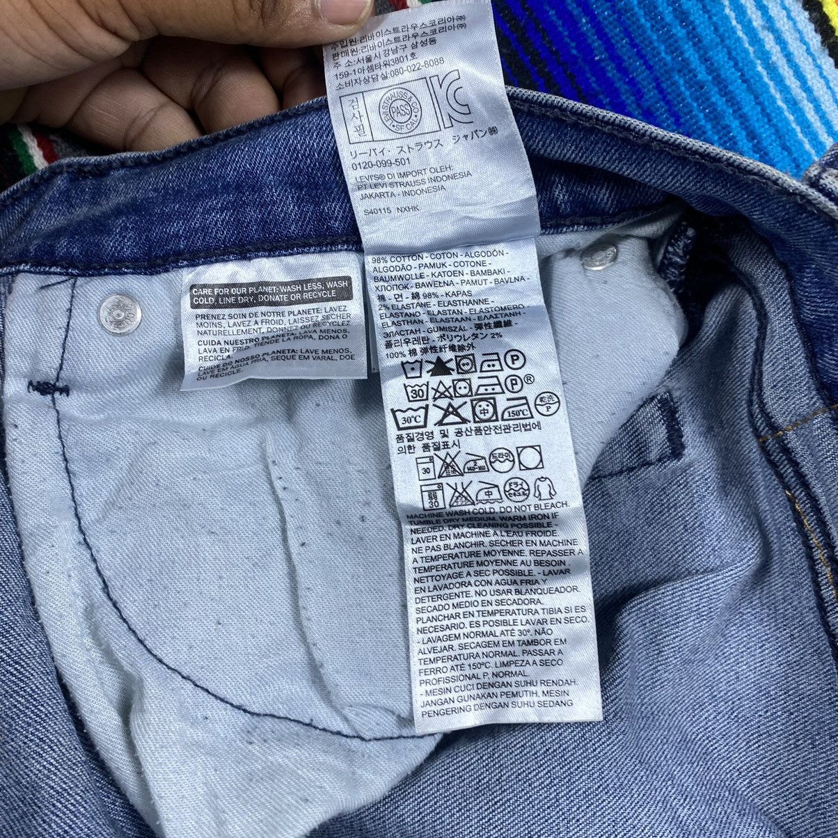 Levi's Vintage Levi’s 514 Washed Blue Denim Size US 35 - 6 Thumbnail