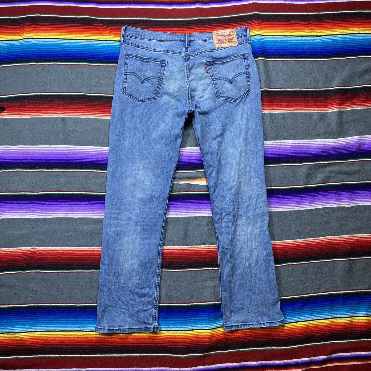 Levi's Vintage Levi’s 514 Washed Blue Denim Size US 35 - 9 Thumbnail