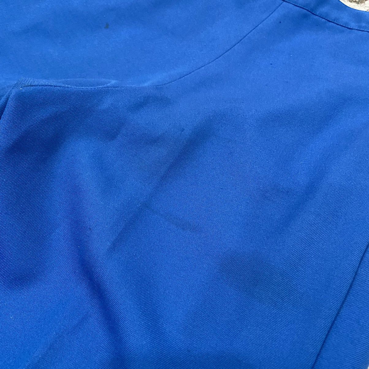 Vintage Vintage Royal Blue Painter Pleated Trousers Size US 26 / EU 42 - 5 Thumbnail