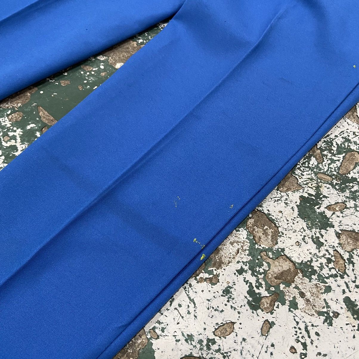 Vintage Vintage Royal Blue Painter Pleated Trousers Size US 26 / EU 42 - 6 Thumbnail