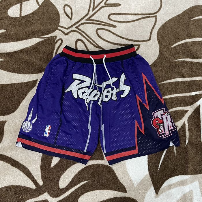 Raptors cheap vintage shorts