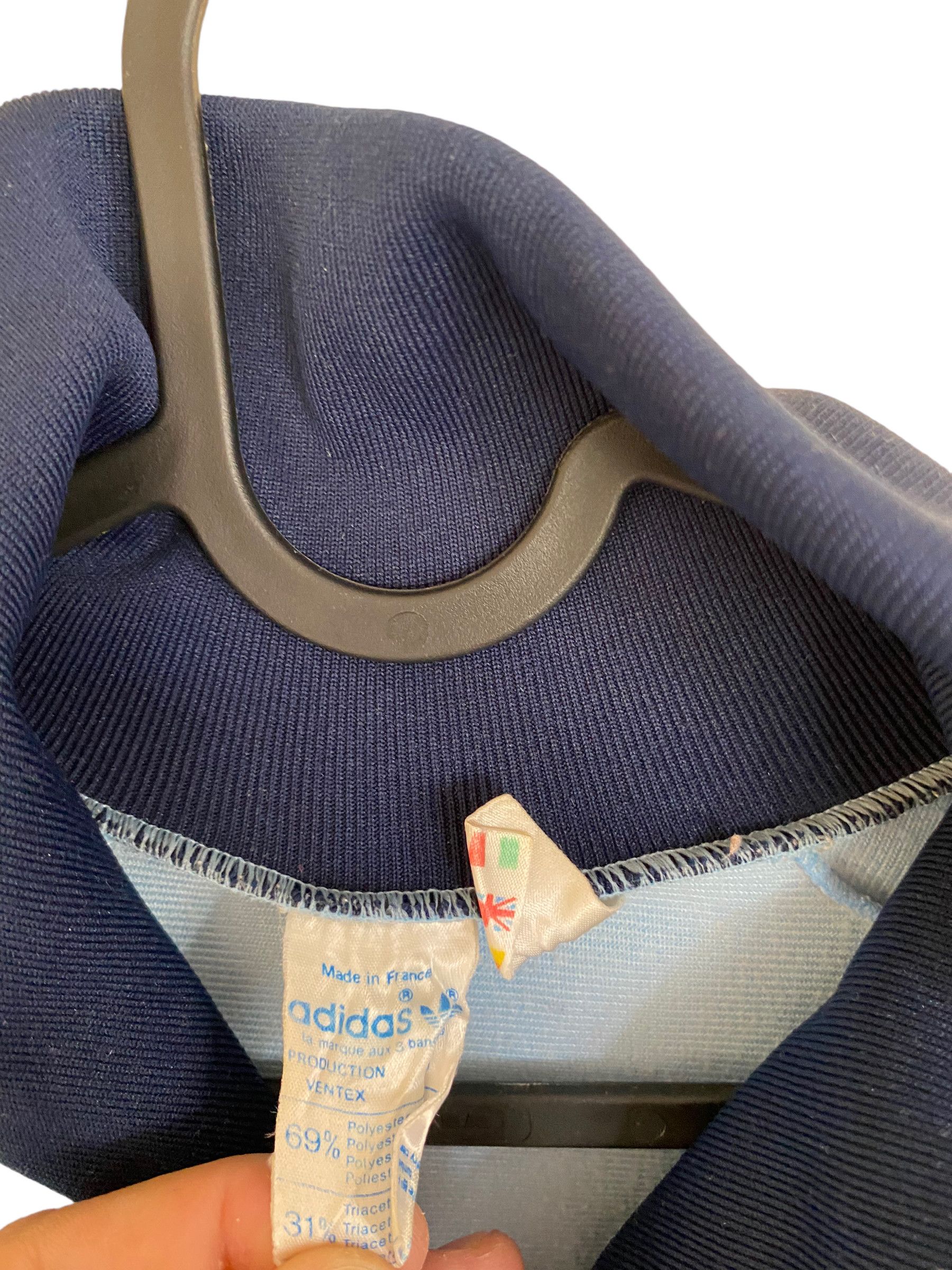 Adidas × Vintage Adidas 80s' made in france tracktop Size US M / EU 48-50 / 2 - 2 Thumbnail