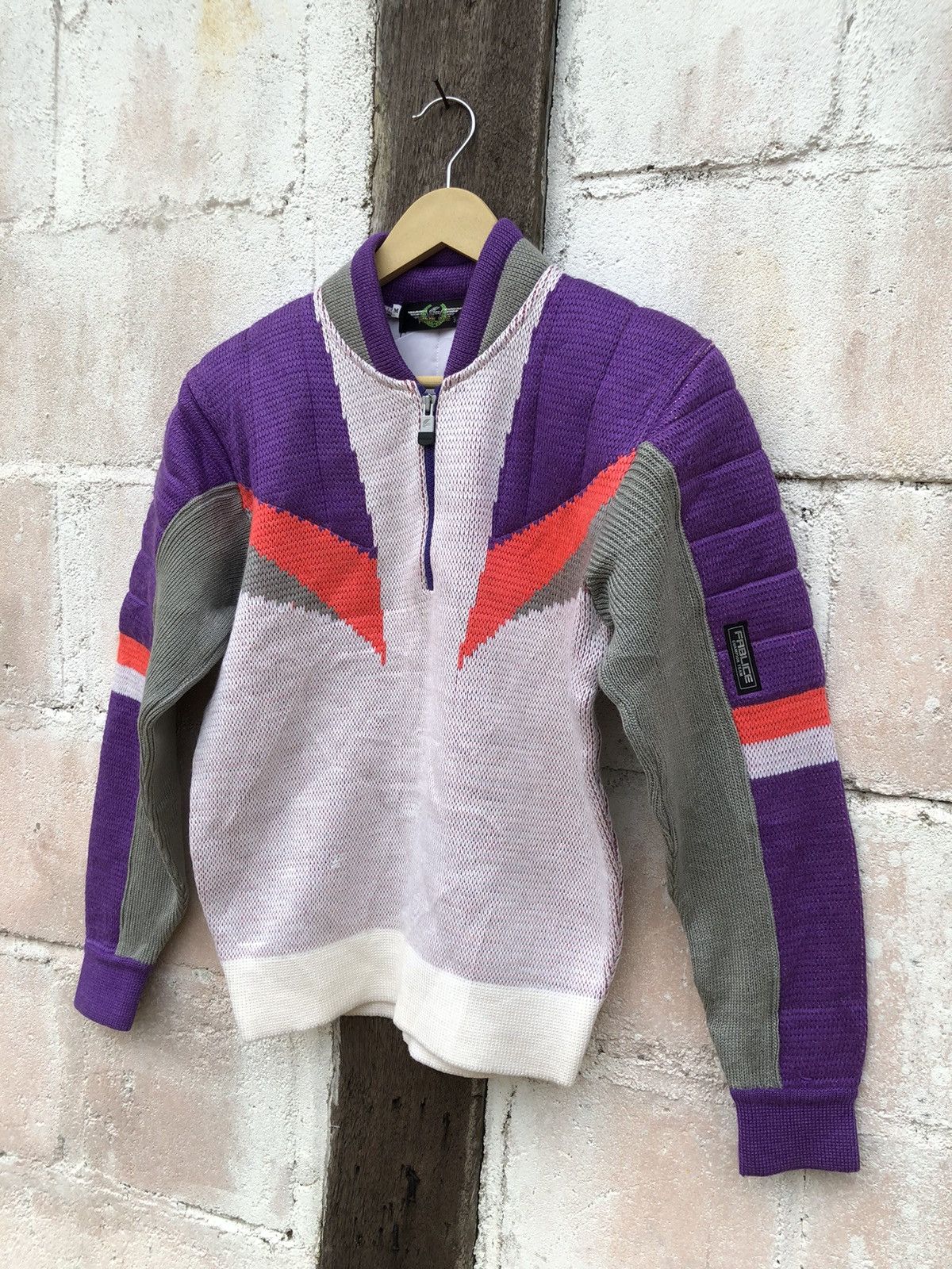 GOREWEAR × Vintage Fablice Japana Champion Team Knit Sweater Biker Racing Size US M / EU 48-50 / 2 - 3 Thumbnail