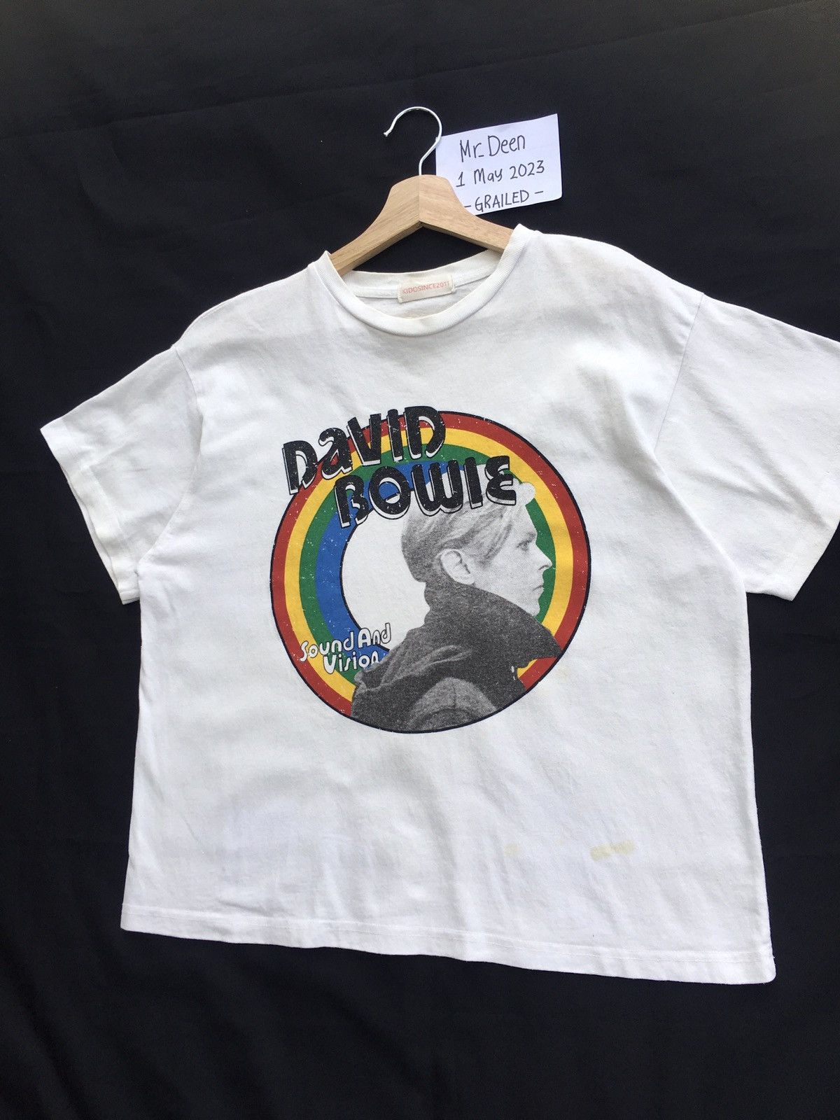 Band Tees Rare Vintage David Bowie Sound & Vision Tshirt Size US L / EU 52-54 / 3 - 3 Thumbnail