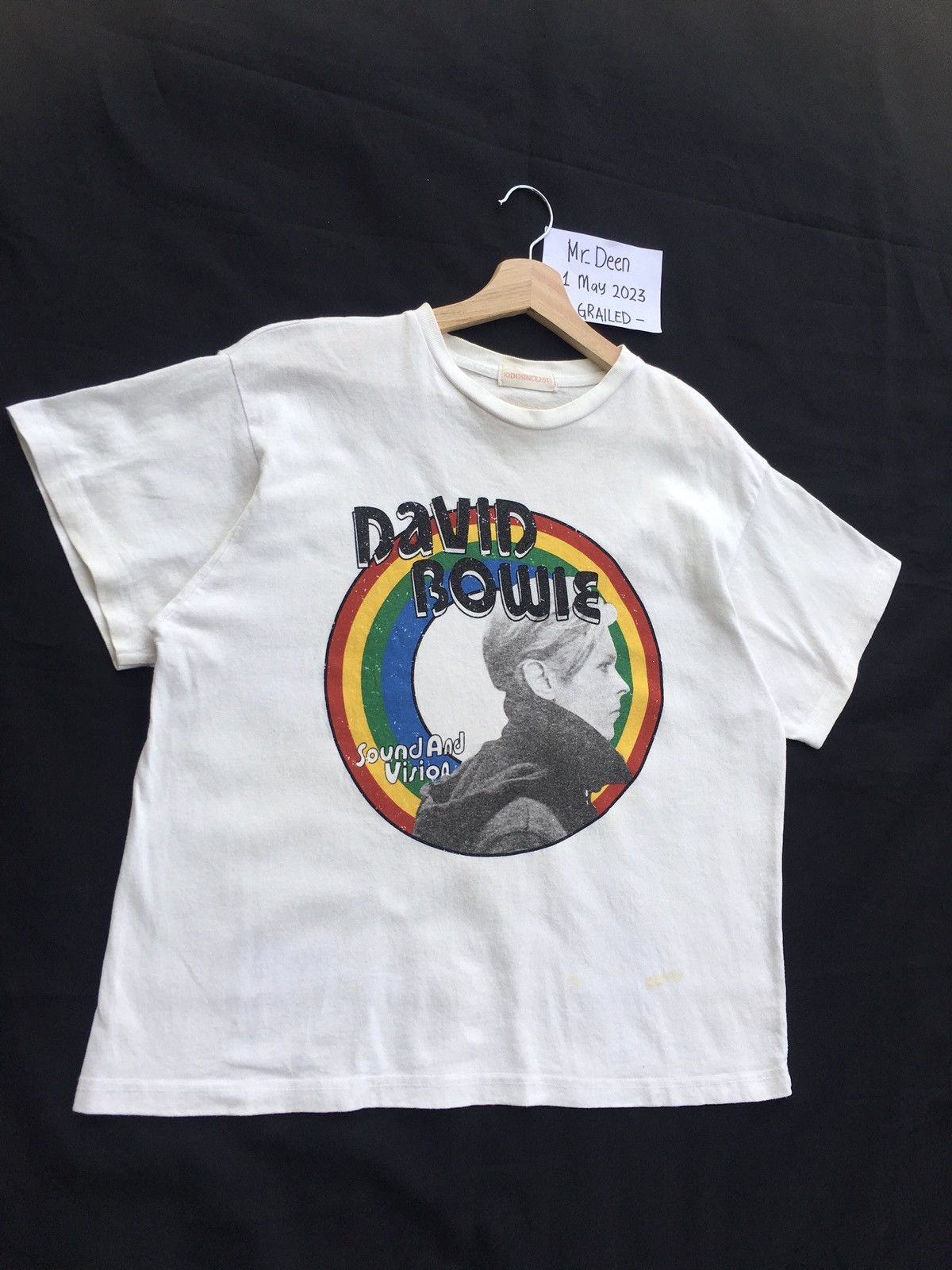 Band Tees Rare Vintage David Bowie Sound & Vision Tshirt Size US L / EU 52-54 / 3 - 2 Thumbnail