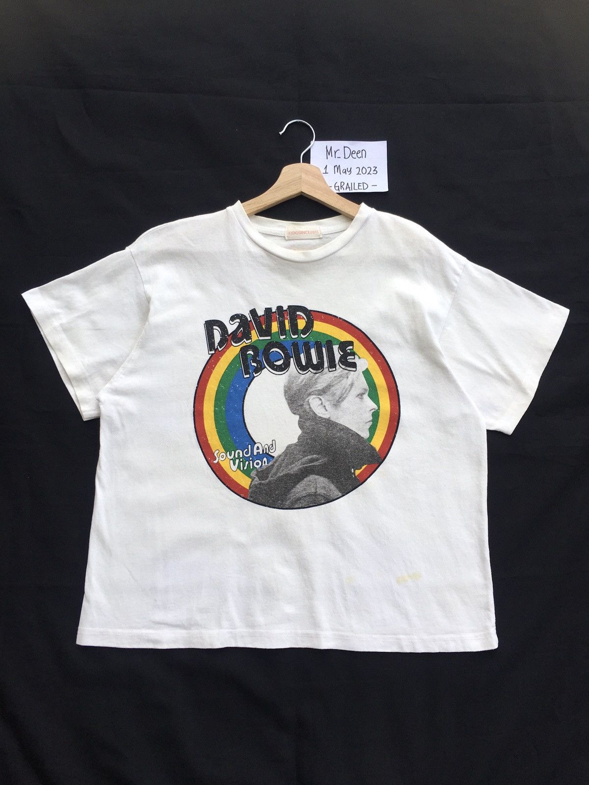 Band Tees Rare Vintage David Bowie Sound & Vision Tshirt Size US L / EU 52-54 / 3 - 1 Thumbnail