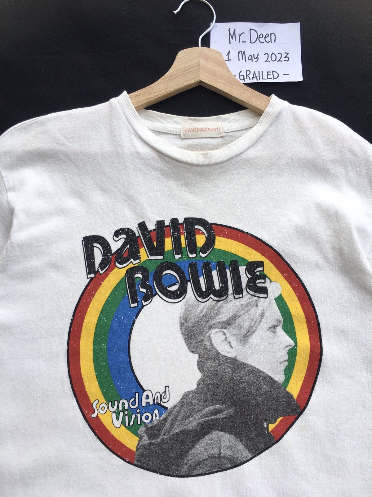 Band Tees Rare Vintage David Bowie Sound & Vision Tshirt Size US L / EU 52-54 / 3 - 5 Thumbnail
