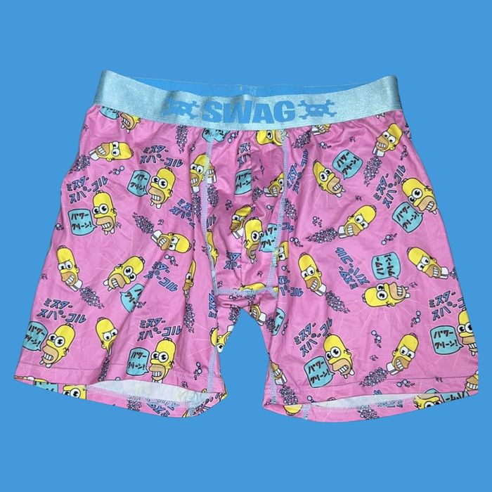 The Simpsons Homer Mr. Sparkle Swag Boxer Briefs