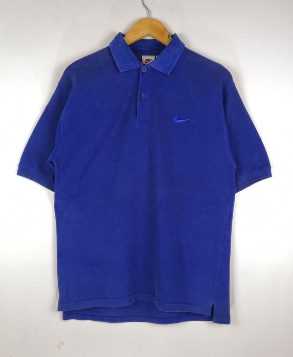 Nike Vintage 90s Nike Polo T-Shirt Nike Tee Embroidery | Grailed