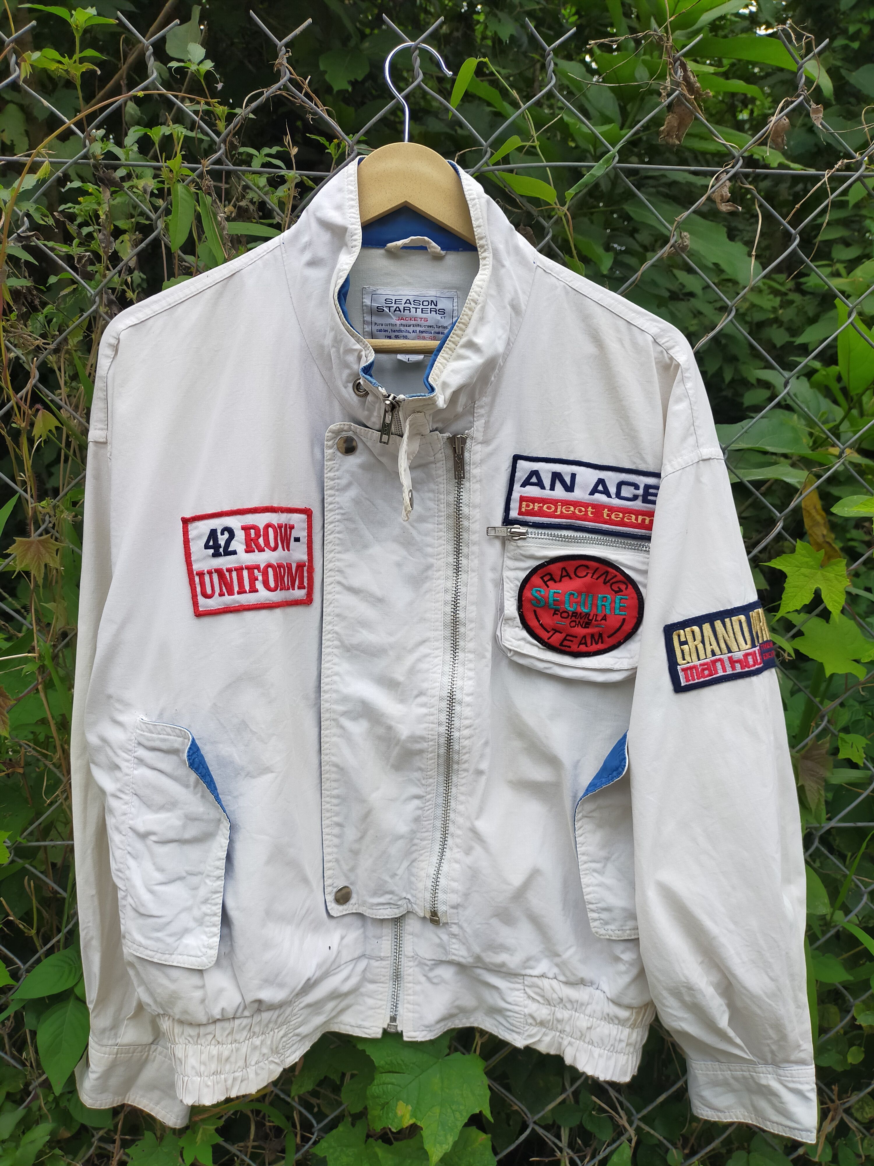 Season Starters Patches Racing Jacket