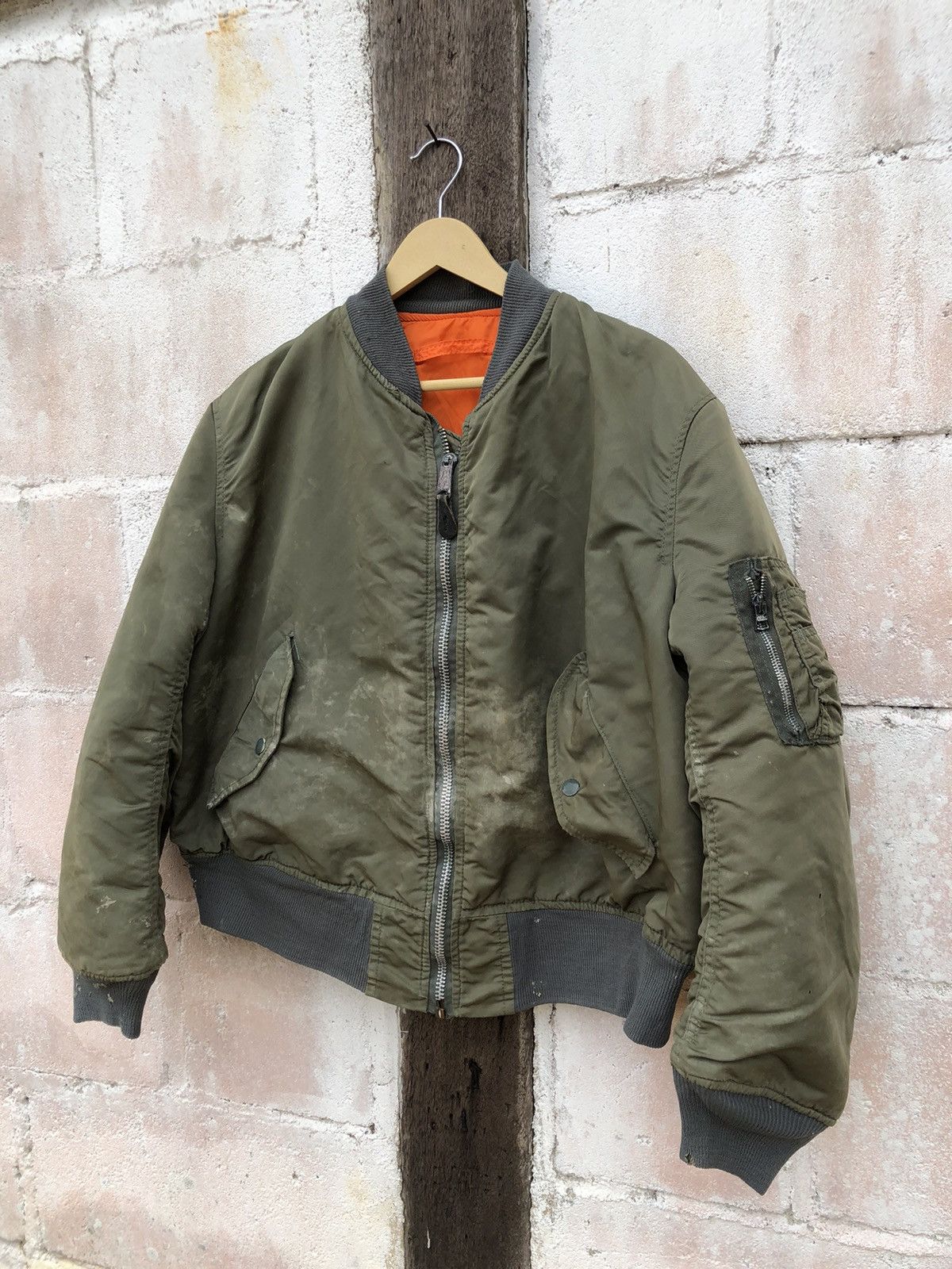 Alpha Industries Flying Bomber Jacket Alpha Industries Us Air Force Size US L / EU 52-54 / 3 - 3 Thumbnail