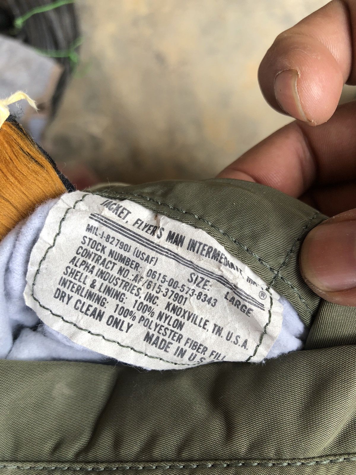 Alpha Industries Flying Bomber Jacket Alpha Industries Us Air Force Size US L / EU 52-54 / 3 - 7 Thumbnail