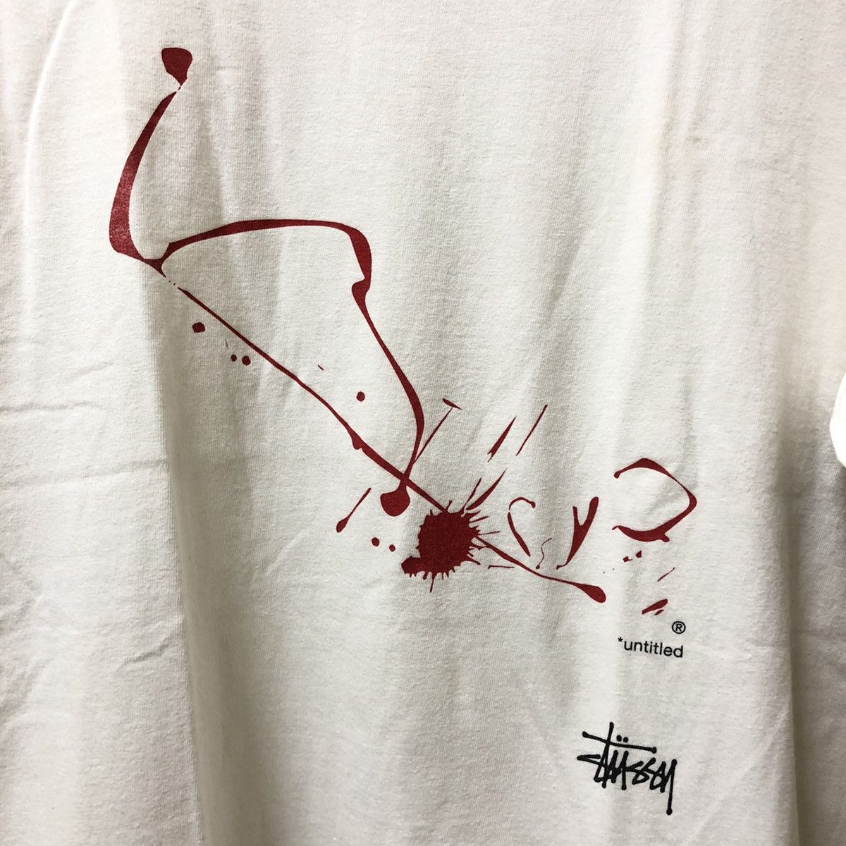 Stussy VINTAGE STUSSY DRIP TECHNIQUE WTAPS T-SHIRT Size US M / EU 48-50 / 2 - 3 Thumbnail