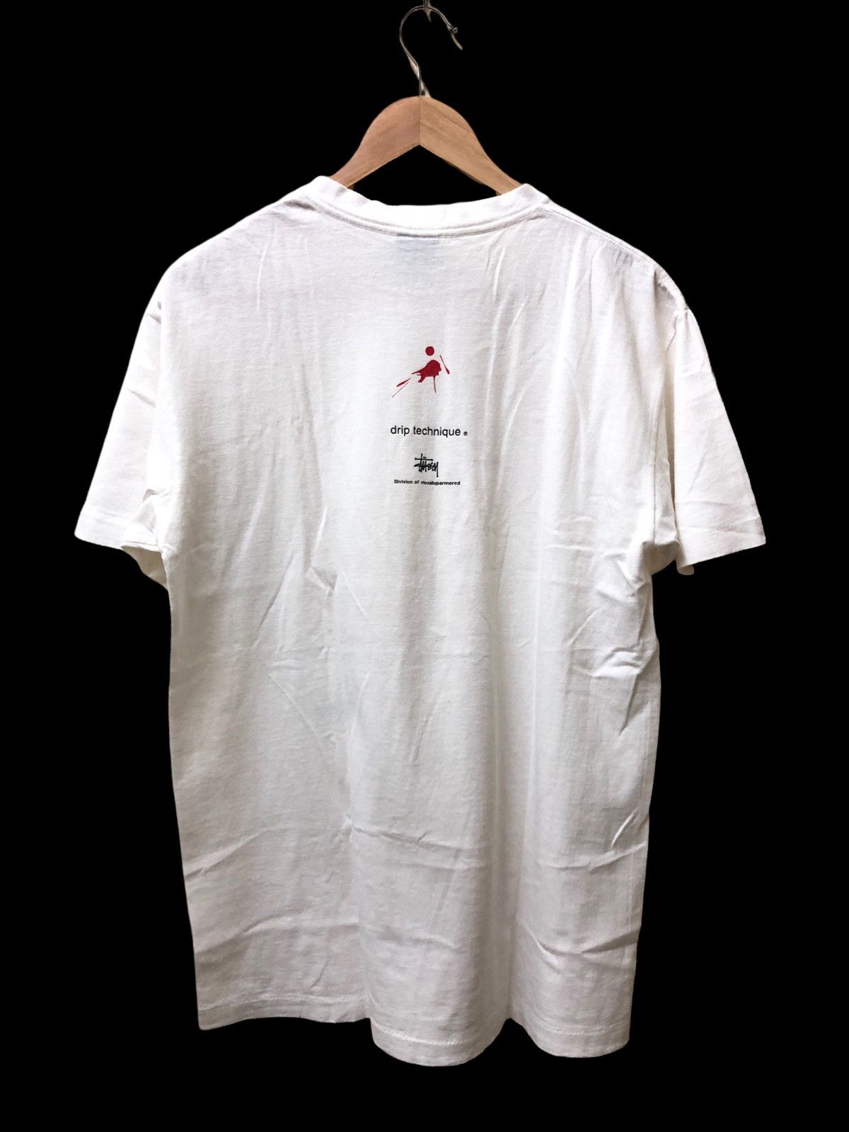 Stussy VINTAGE STUSSY DRIP TECHNIQUE WTAPS T-SHIRT Size US M / EU 48-50 / 2 - 7 Thumbnail