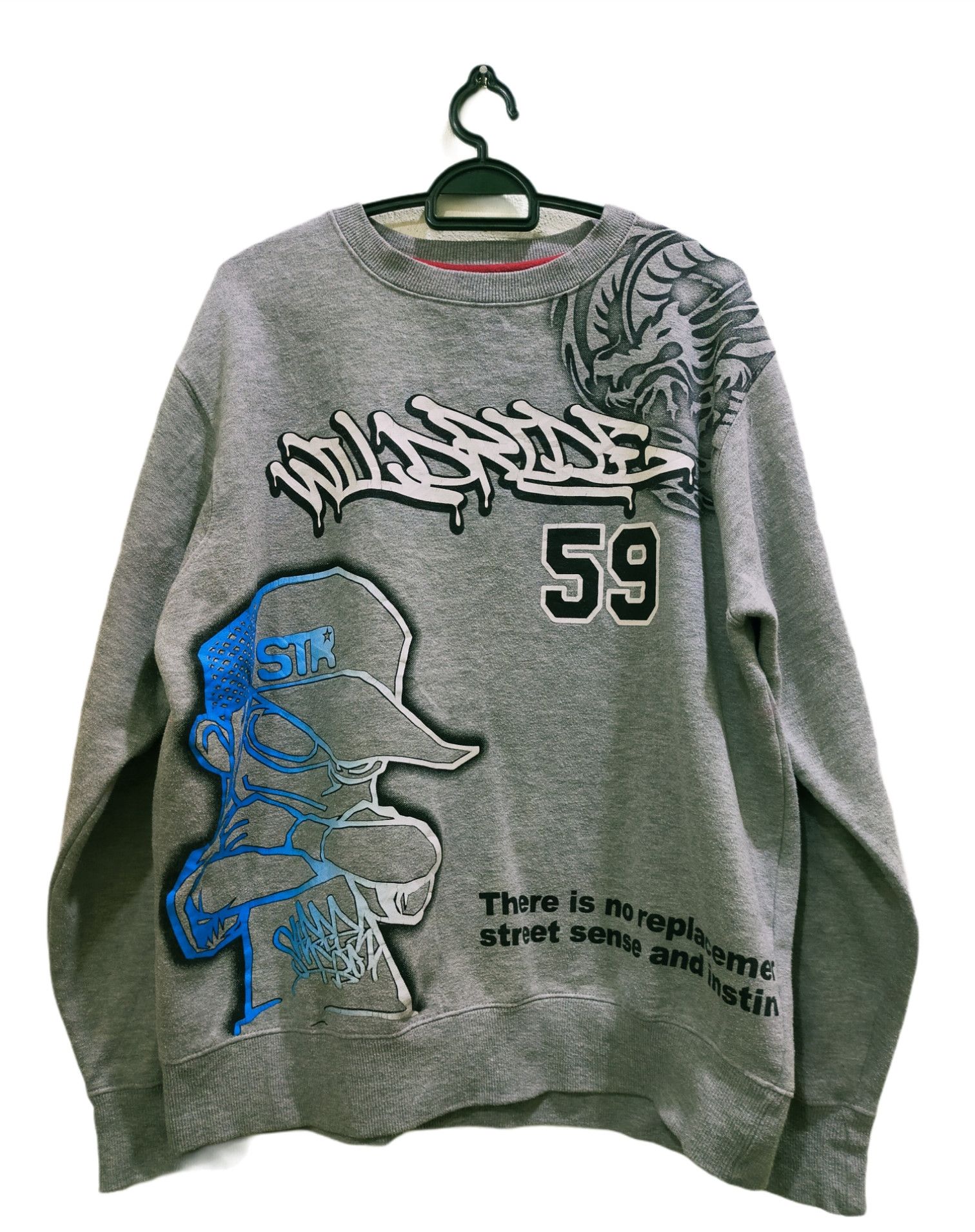 Japanese Brand Strange Heaven 59 Hip Hop/Skater Made In Japan Size US L / EU 52-54 / 3 - 2 Thumbnail