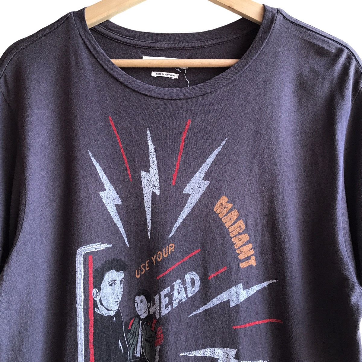 Designer Isabel Marant Etoile Use Your Head Designer Tee Size US M / EU 48-50 / 2 - 3 Thumbnail