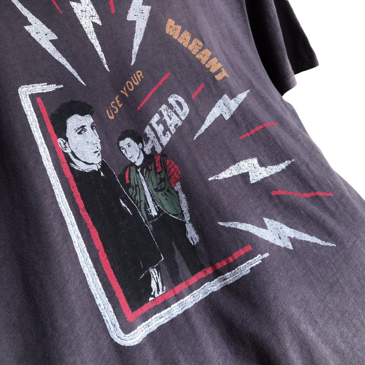 Designer Isabel Marant Etoile Use Your Head Designer Tee Size US M / EU 48-50 / 2 - 4 Thumbnail