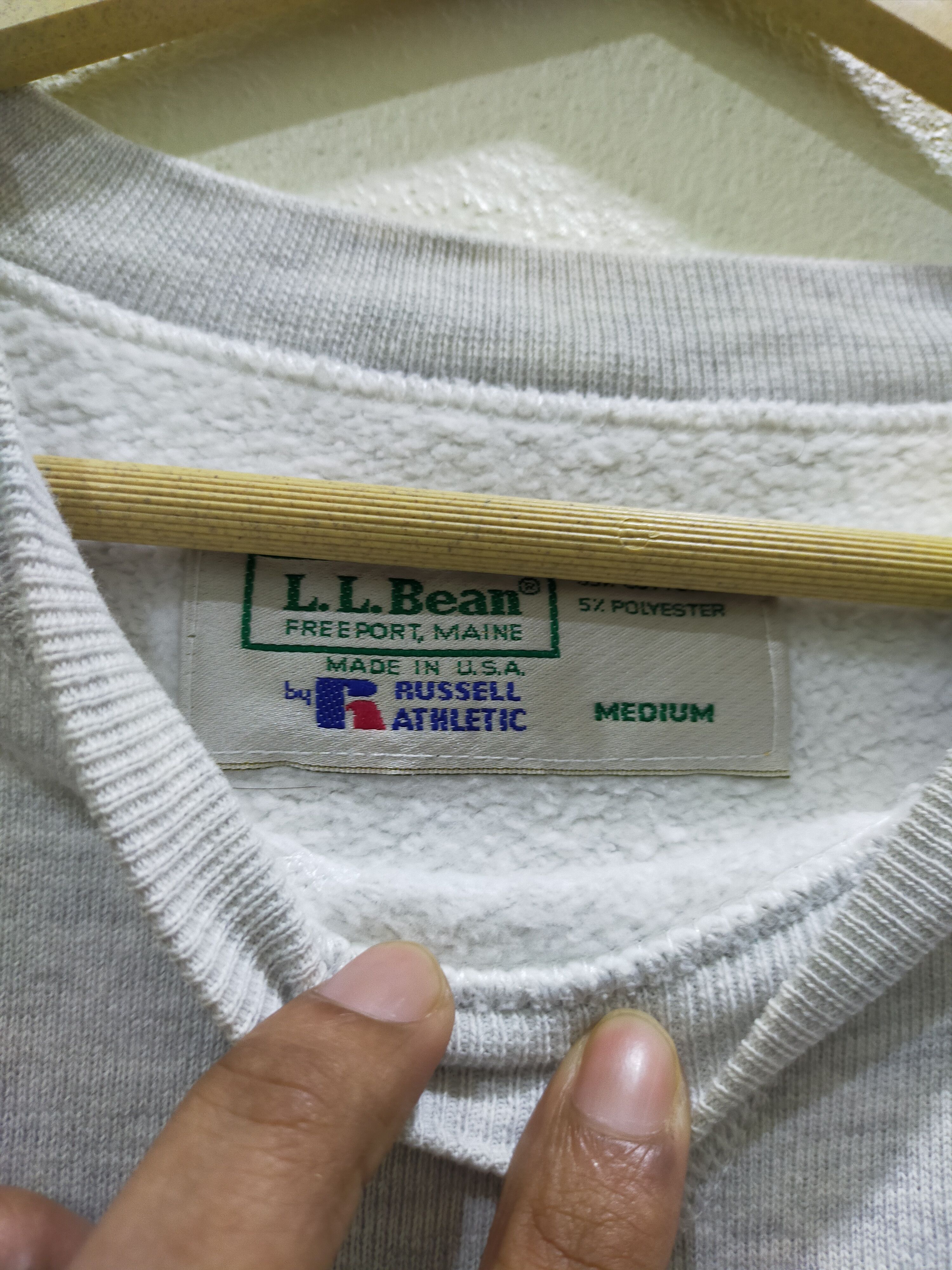 L.L. Bean Vintage L.L. Bean X Rusell Athletic Sweatshirt Size US M / EU 48-50 / 2 - 4 Thumbnail
