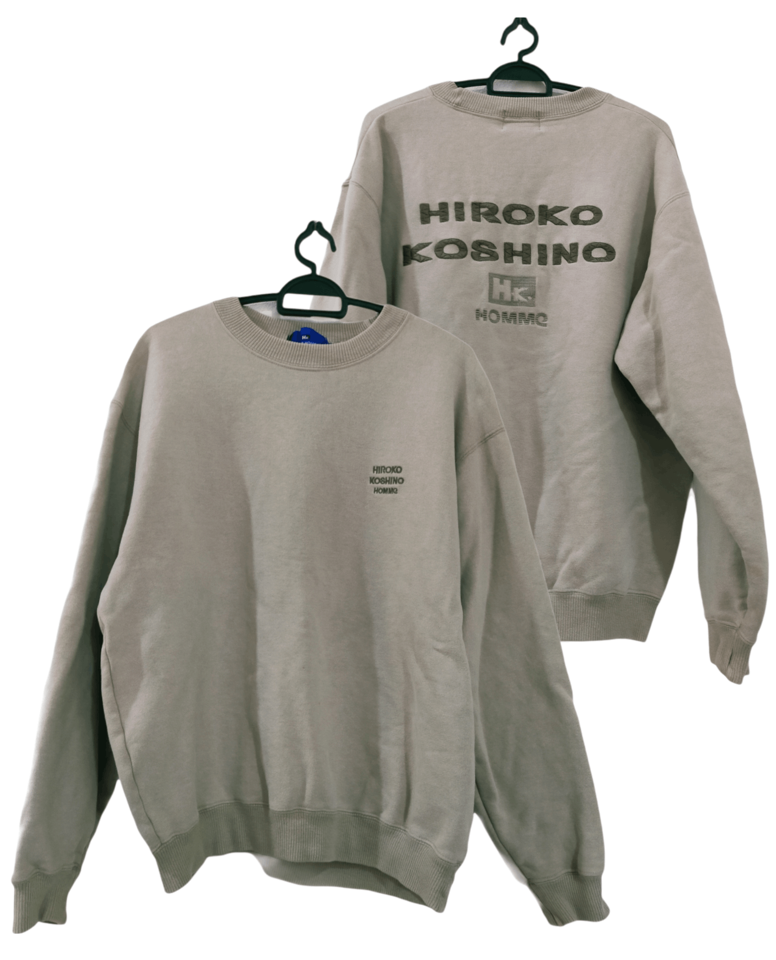 Designer × Hiroko Koshino Homme Hiroko Koshino Homme Made In Japan Embroidered Sweatshirt Size US M / EU 48-50 / 2 - 1 Thumbnail