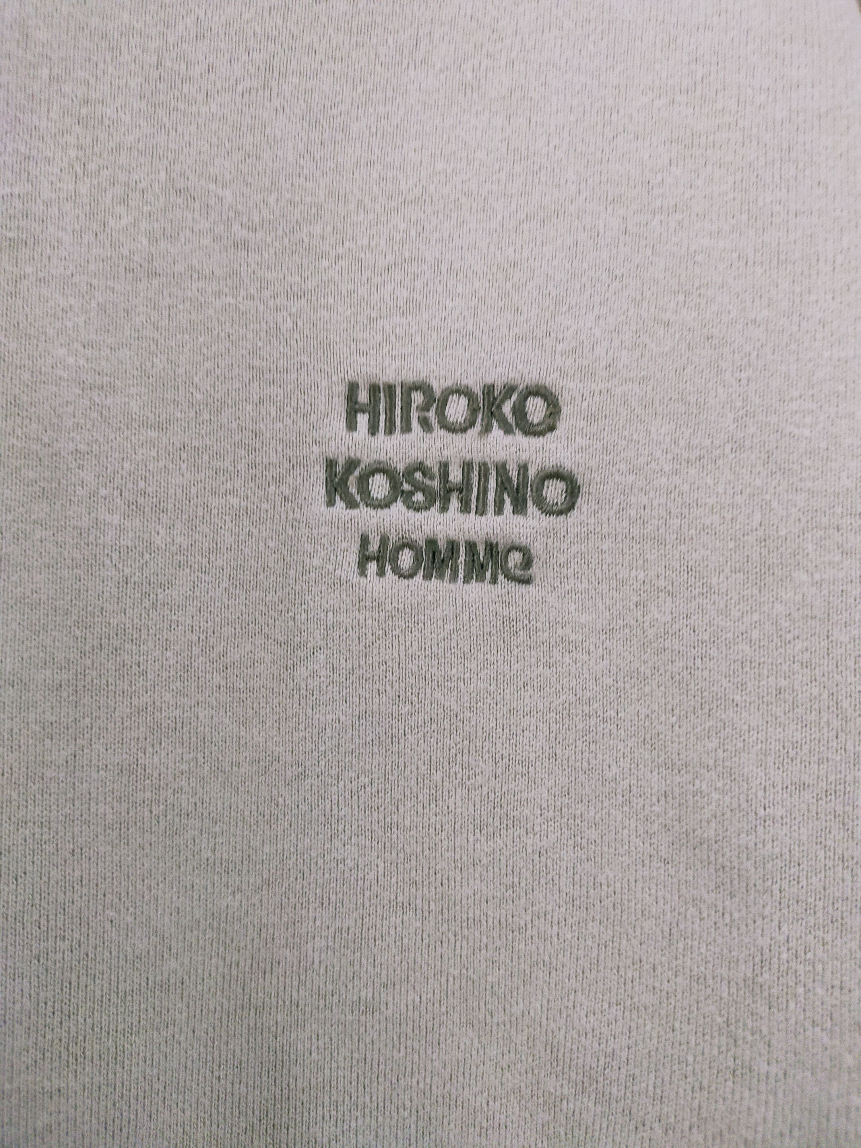 Designer × Hiroko Koshino Homme Hiroko Koshino Homme Made In Japan Embroidered Sweatshirt Size US M / EU 48-50 / 2 - 6 Thumbnail