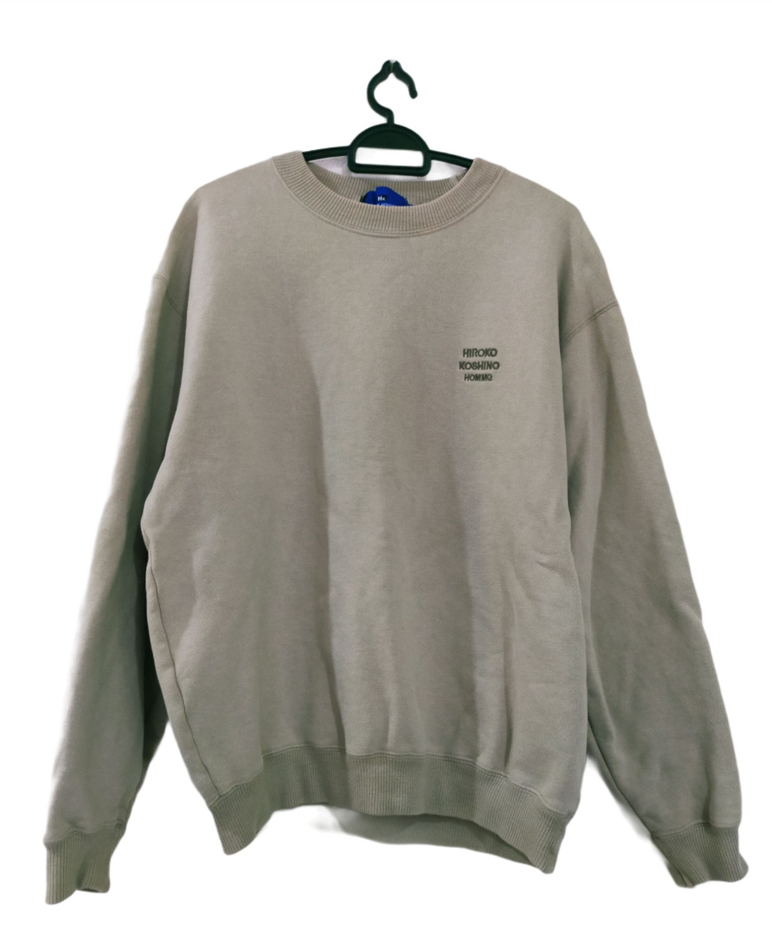 Designer × Hiroko Koshino Homme Hiroko Koshino Homme Made In Japan Embroidered Sweatshirt Size US M / EU 48-50 / 2 - 2 Thumbnail