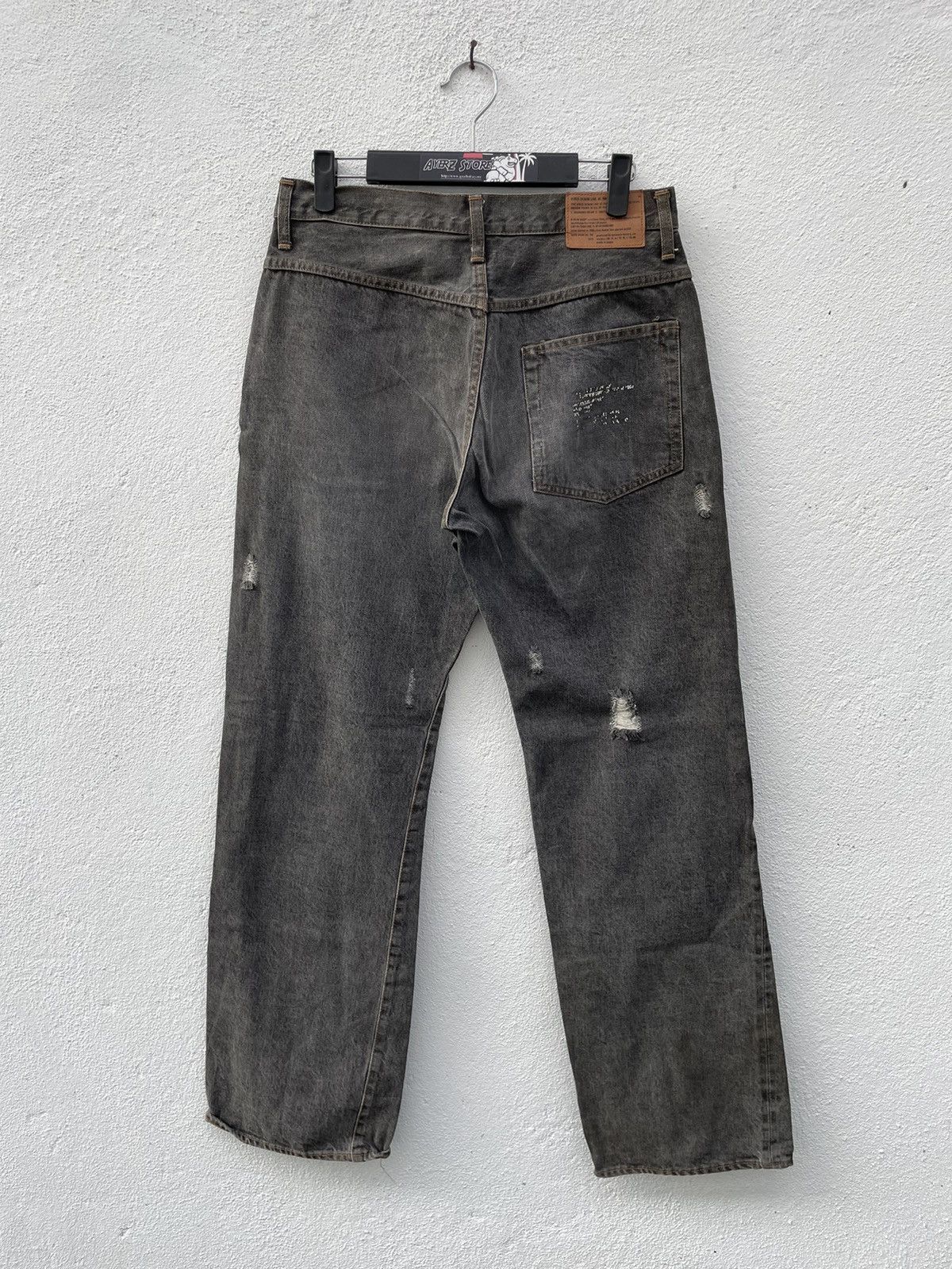 Japanese Brand × Le Grande Bleu (L.G.B.) Virus Denim Line dl-704 Selvedge Denim Jeans Size US 30 / EU 46 - 8 Thumbnail