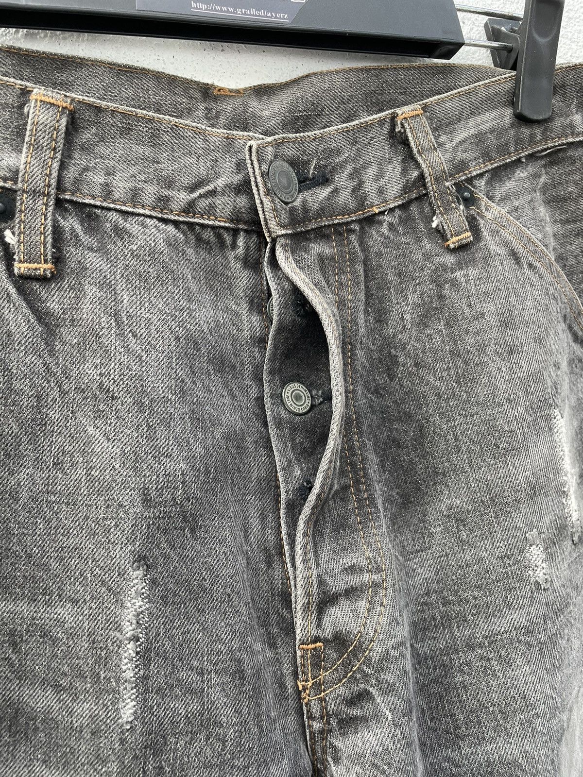 Japanese Brand × Le Grande Bleu (L.G.B.) Virus Denim Line dl-704 Selvedge Denim Jeans Size US 30 / EU 46 - 7 Thumbnail