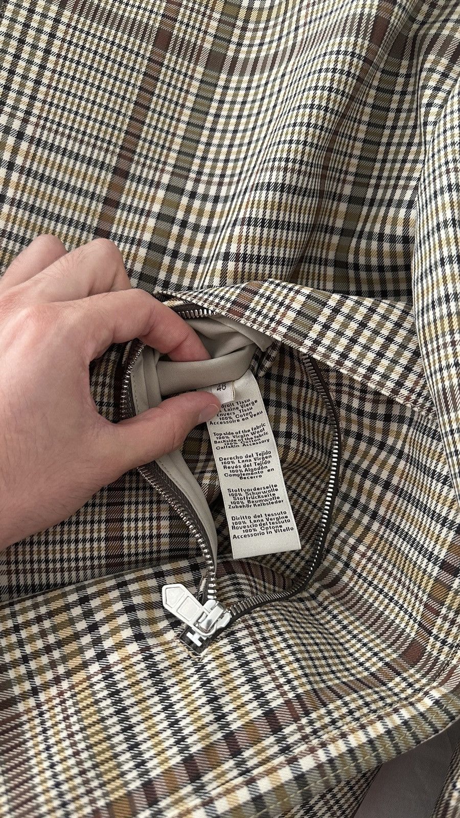 Hermes $5,400 FW21 Oversized Zipper Halfzip Windbreaker Jacket Size US M / EU 48-50 / 2 - 18 Thumbnail