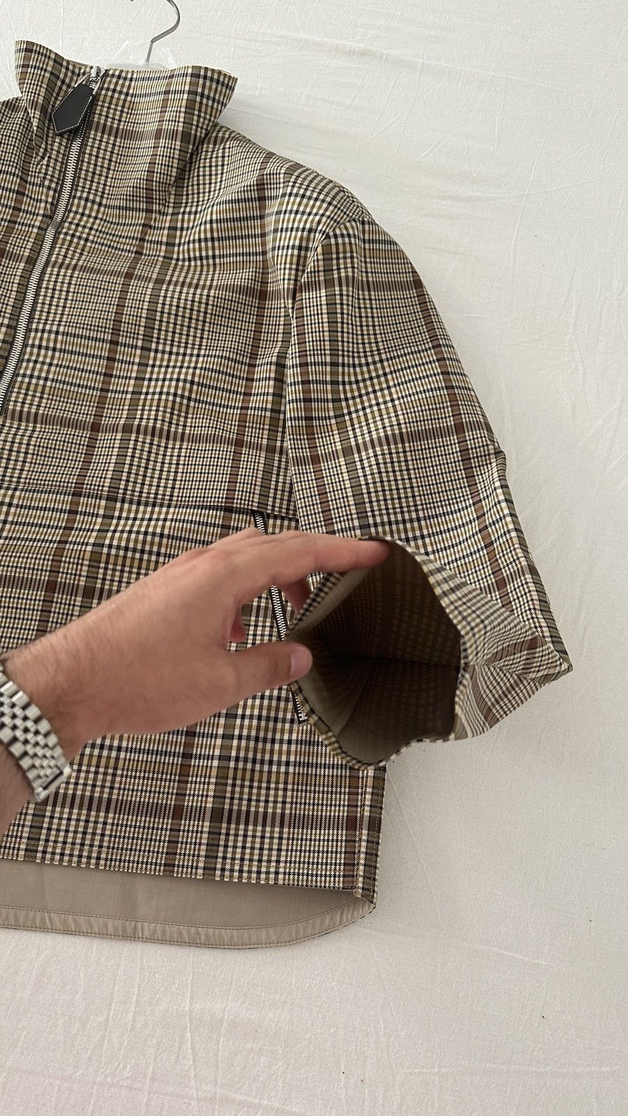 Hermes $5,400 FW21 Oversized Zipper Halfzip Windbreaker Jacket Size US M / EU 48-50 / 2 - 6 Thumbnail
