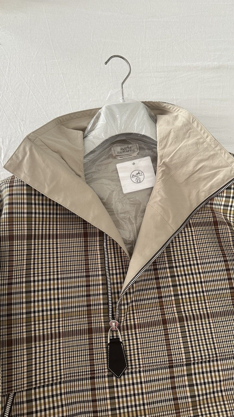 Hermes $5,400 FW21 Oversized Zipper Halfzip Windbreaker Jacket Size US M / EU 48-50 / 2 - 10 Thumbnail