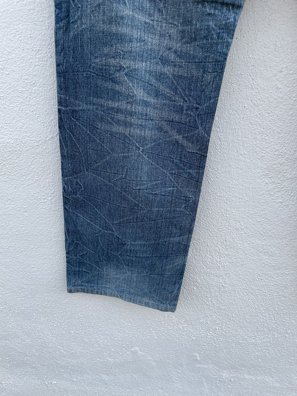 If Six Was Nine Very Rare Japan Brand Jack Serika Distressed Denim Jeans Size US 34 / EU 50 - 9 Thumbnail